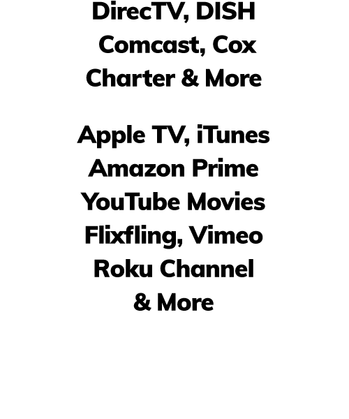 Roseanne Barr is America Movie On Demand, watch on DirecTV, DISH, Comcast, Cox, Charter, Apple TV, iTunes, Amazon Prime, Youtube Movies, Flixfling, Vimeo, Roku Channel and more...